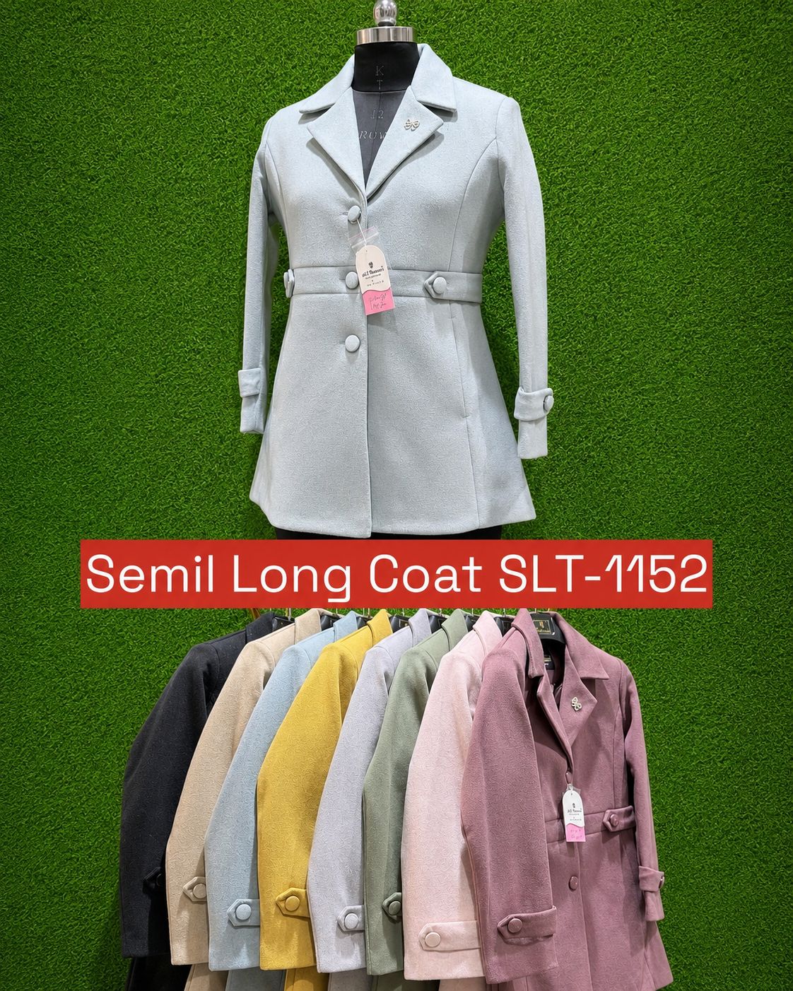 Semi Long Coat SLC-1152